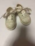 Glittery White Shoes