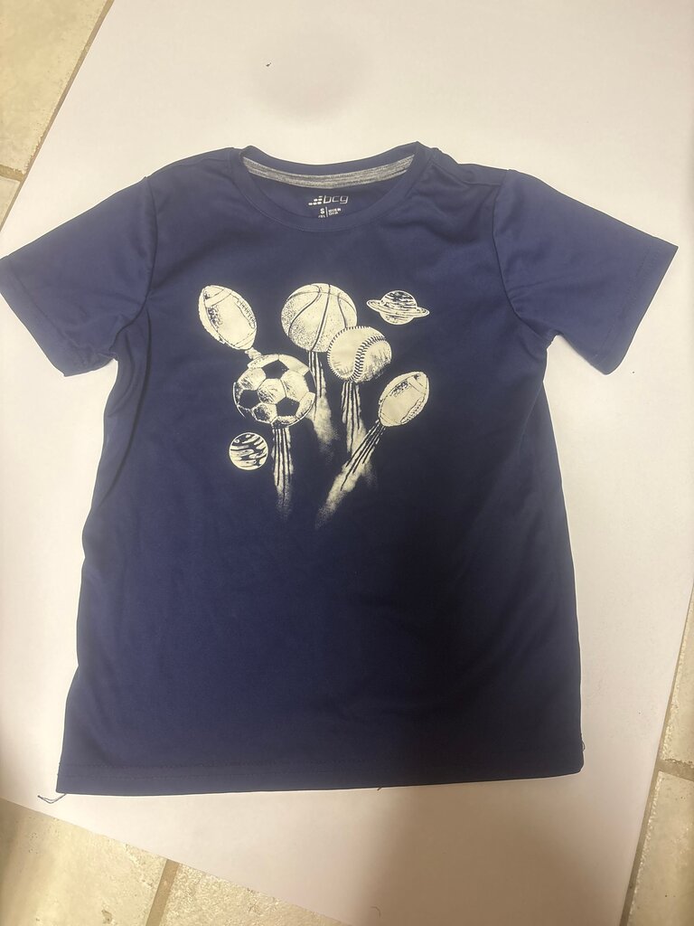 Boys Sporting Balls Graphic Tee