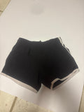 Girls Black Athletic Shorts