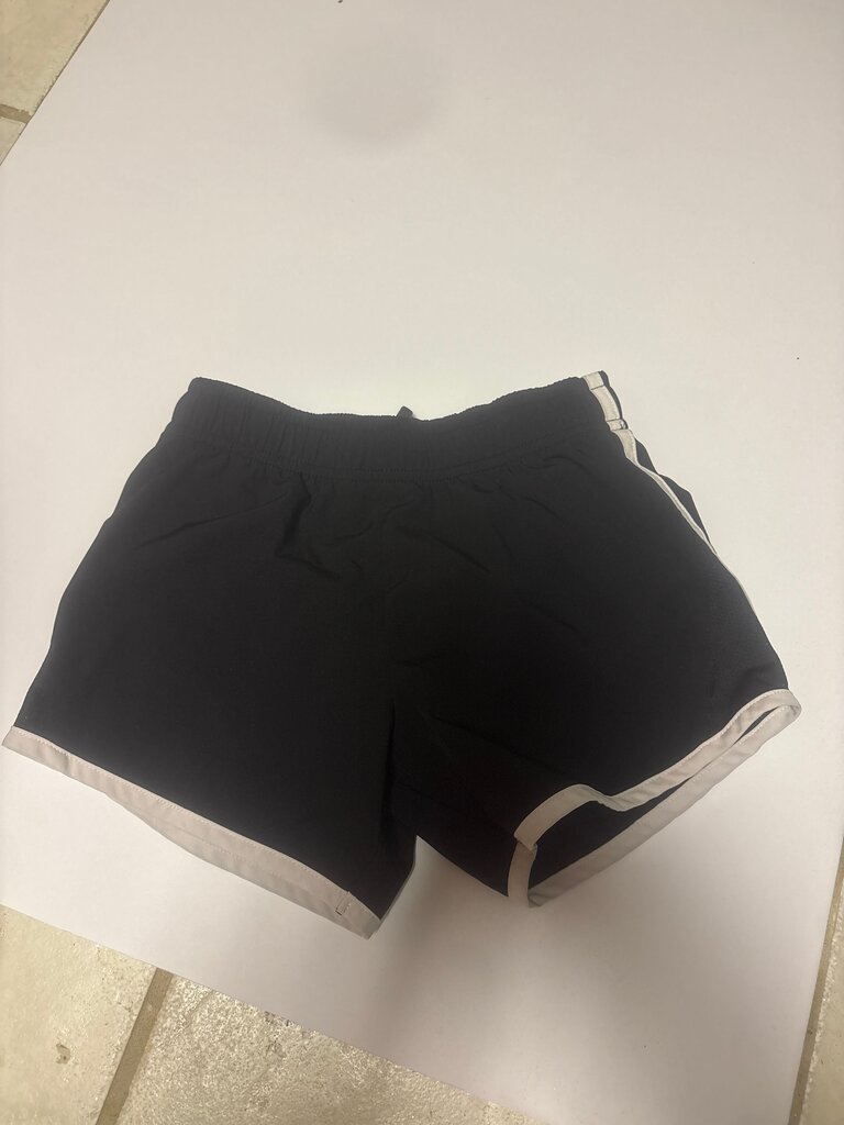 Girls Black Athletic Shorts