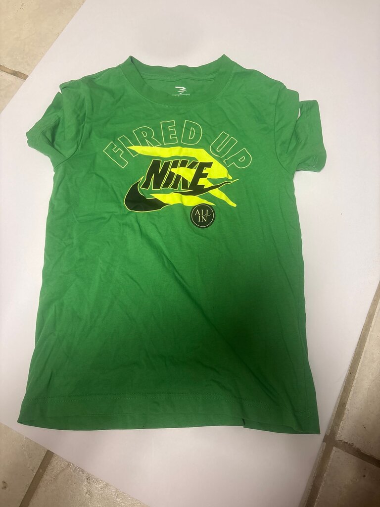 Nike Fired Up Green T-Shirt