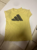 Adidas Youth Yellow T-Shirt