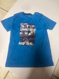 Any Game Blue Graphic Tee
