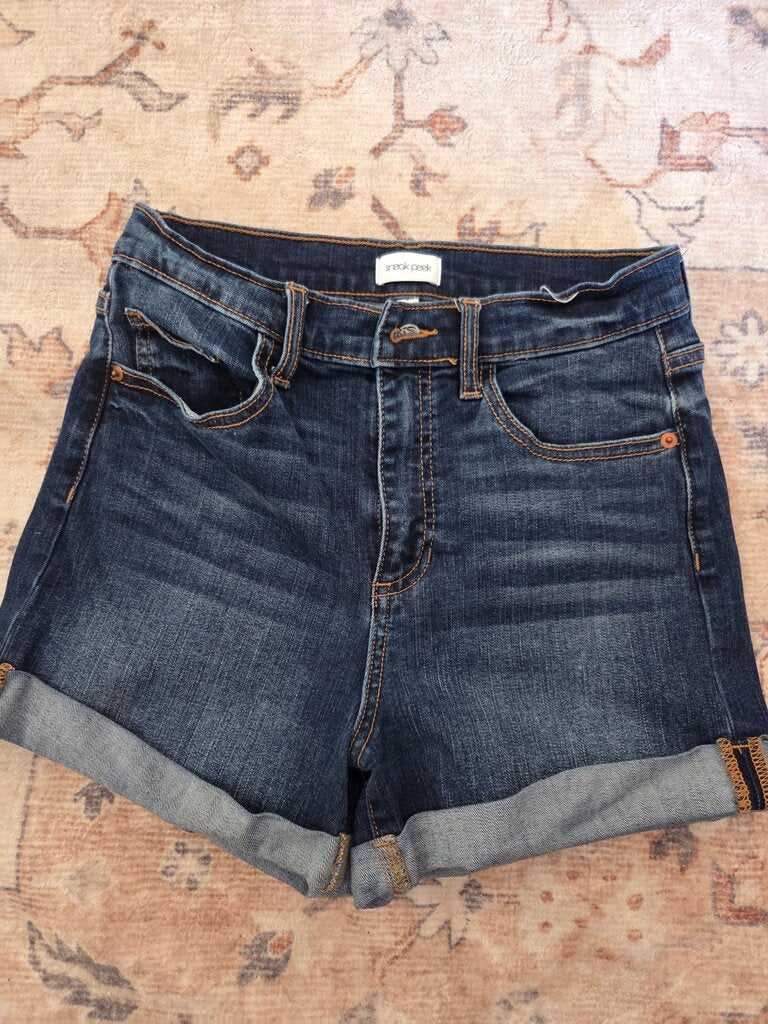 Sneak Peek Denim Shorts