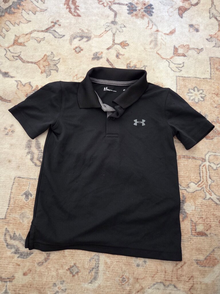 Under Armour Black Polo Shirt