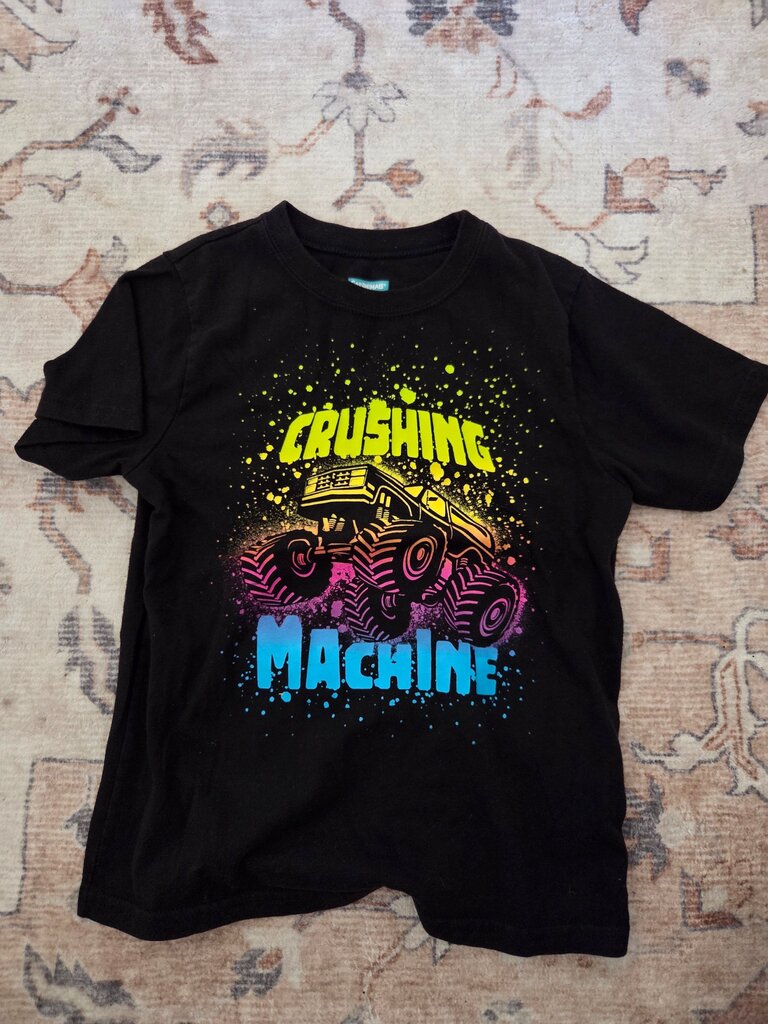 Crushing Machine Monster Truck T-Shirt