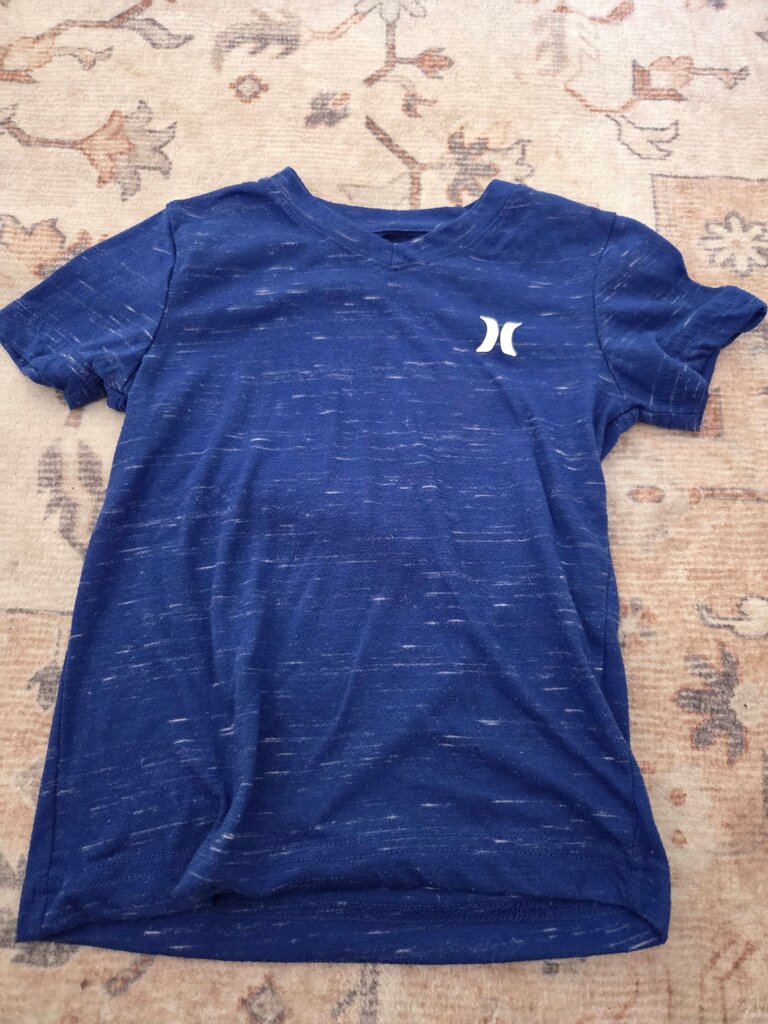 Hurley Blue Short Sleeve Shirt
