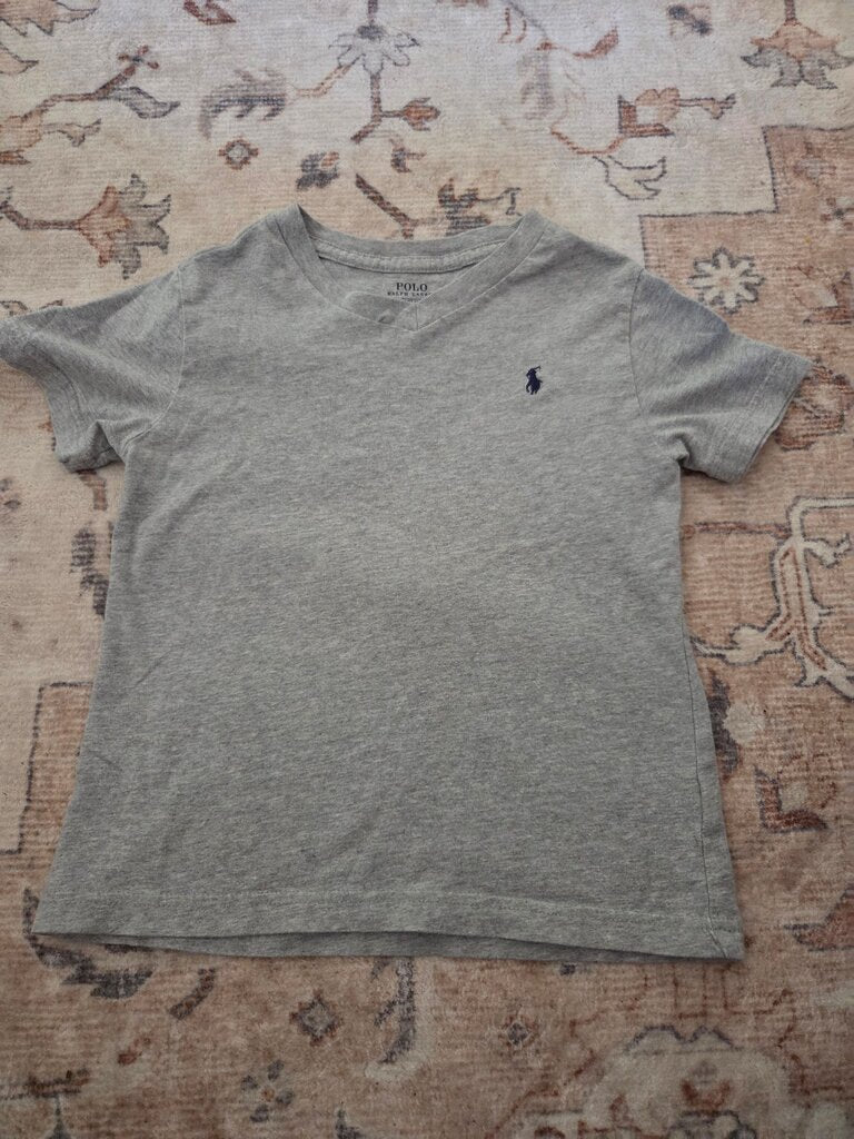 Polo Ralph Lauren Gray V-Neck T-Shirt