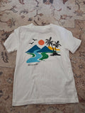 Abercrombie Graphic T-Shirt with Tropical Design