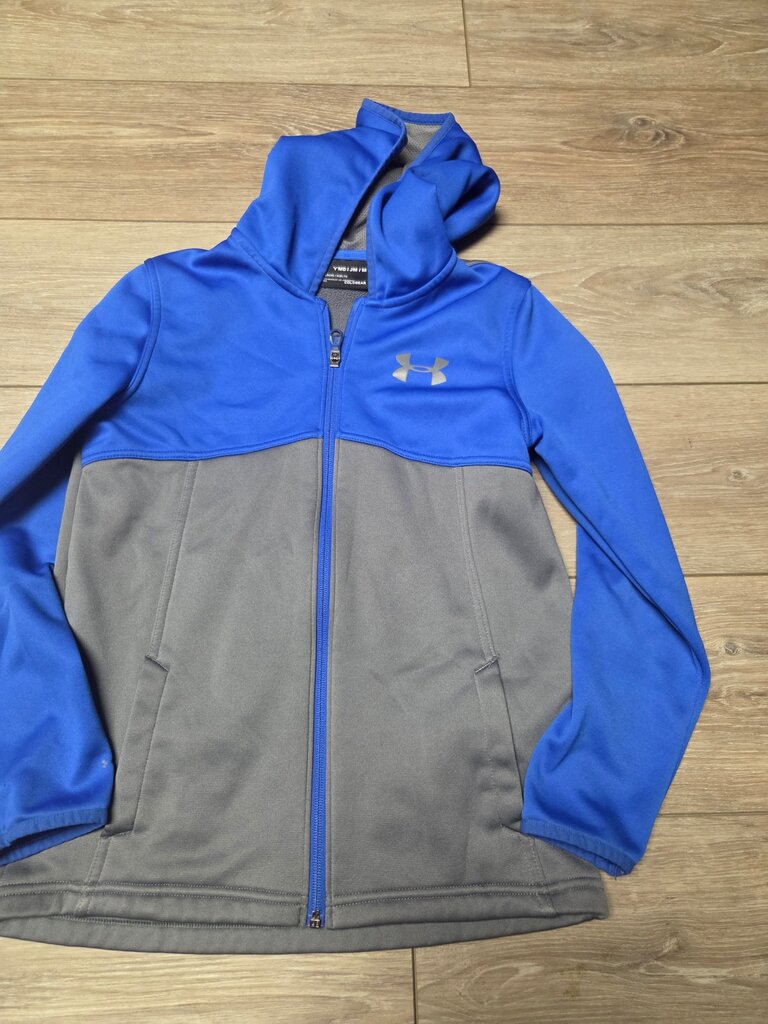 Under Armour Blue and Gray Zip Jacket