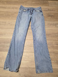 Light Blue Boot Cut Denim Jeans