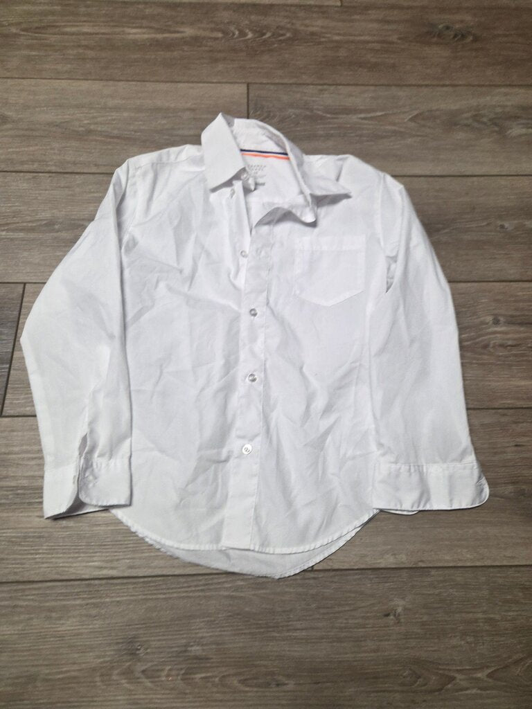 White Button-Up Dress Shirt