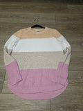 Striped Knit Sweater
