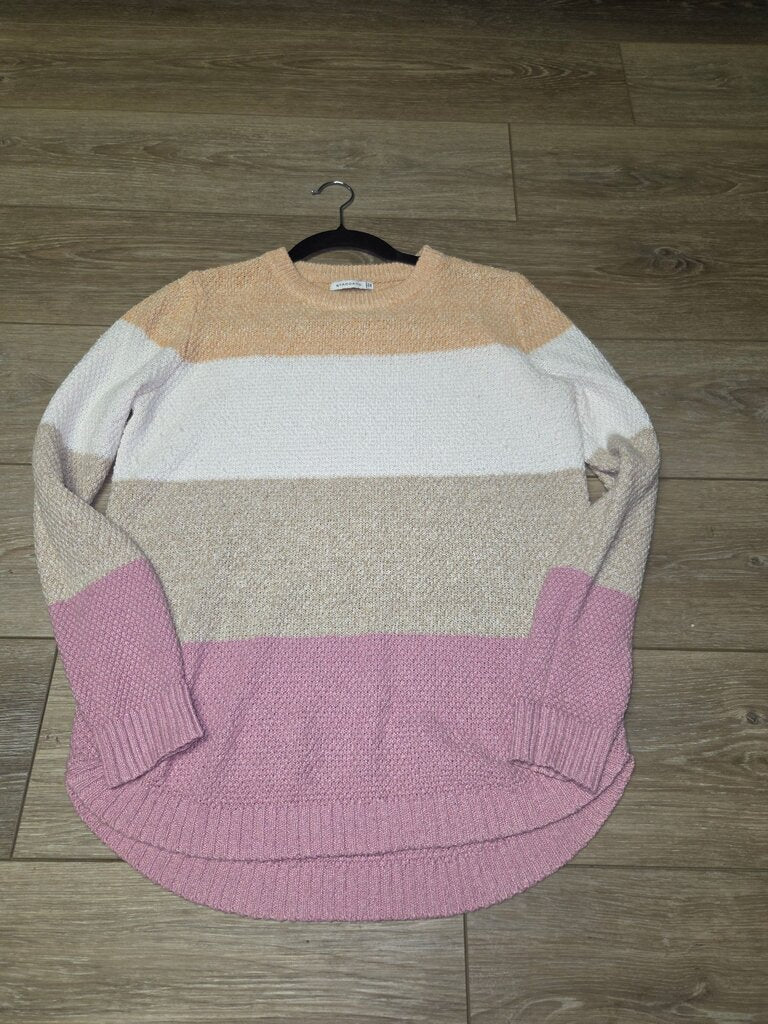 Striped Knit Sweater