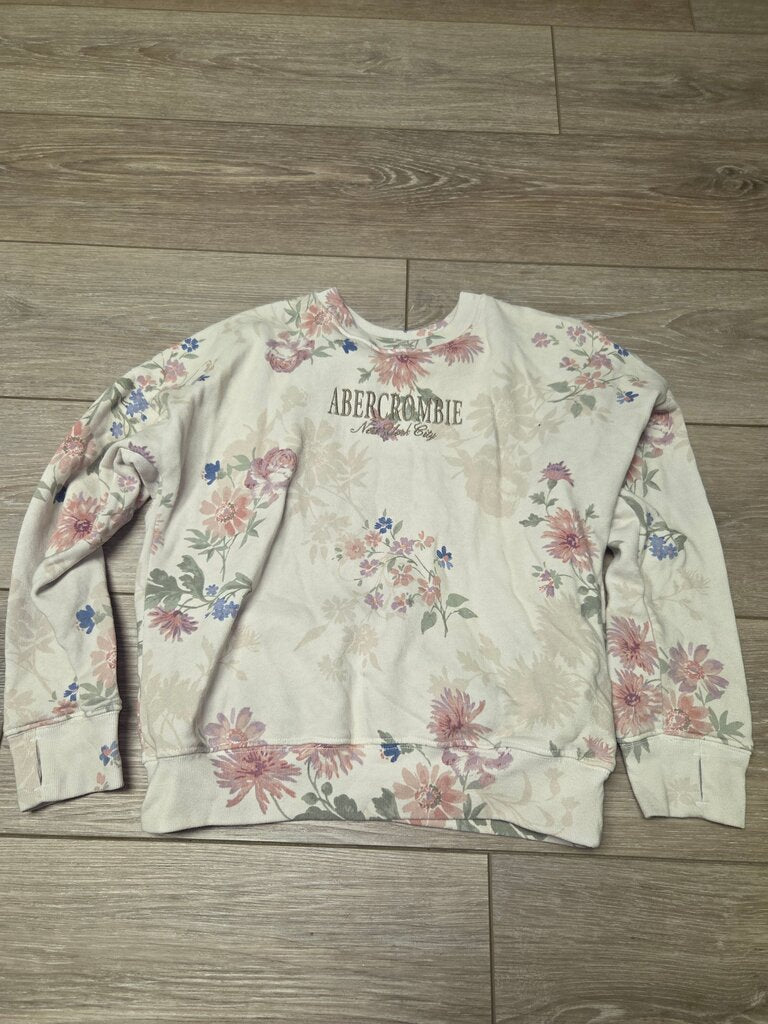 Abercrombie Floral Sweatshirt