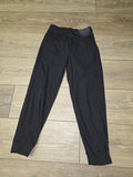 Girl's Black Jogger Pants