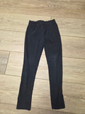 Black Cotton Leggings for Kids