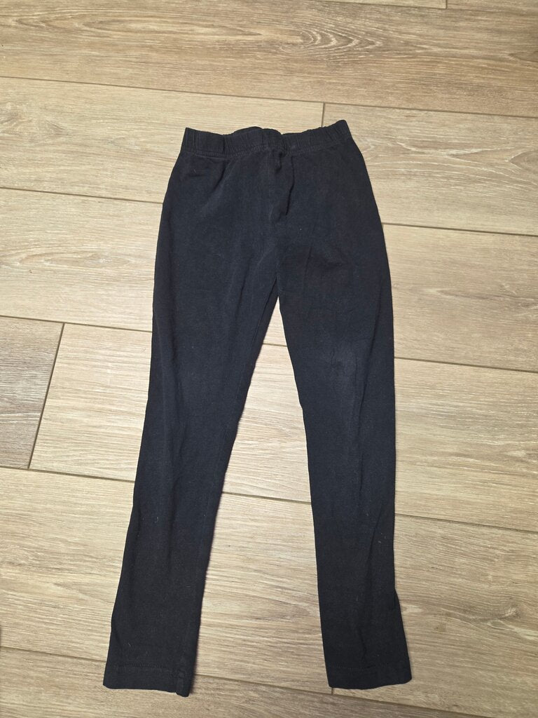 Black Cotton Leggings for Kids