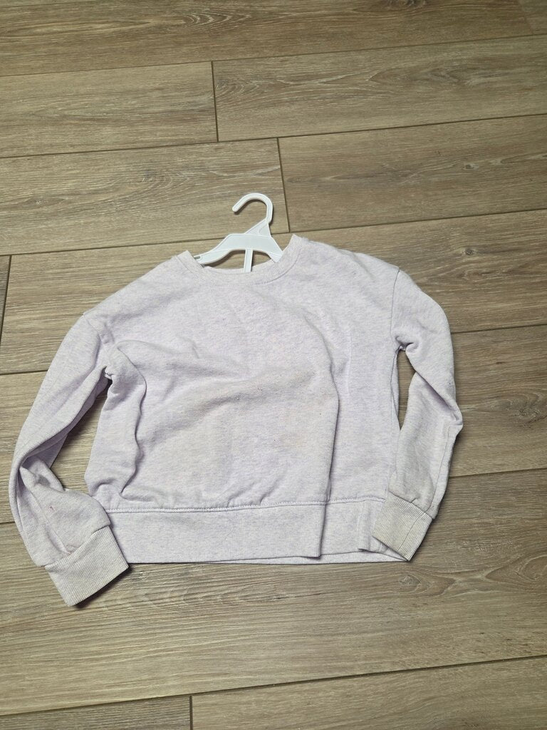 Light Purple with Speckles Cropped Sweatshirt