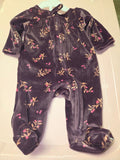 Girls' Floral Print Fleece Snug Fit Pajama