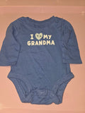 I Love My Grandma Baby Bodysuit