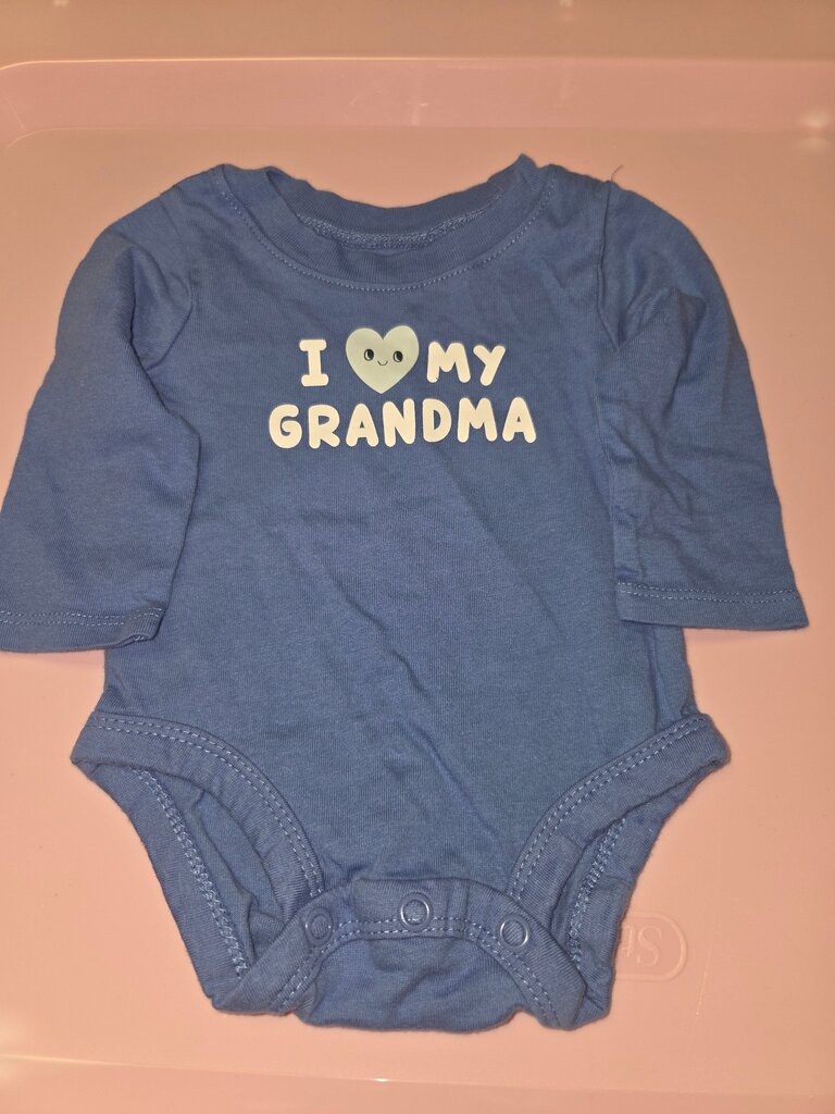 I Love My Grandma Baby Bodysuit