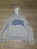 Adidas Grey Hooded Sweatshirt