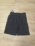 Black Cotton Shorts