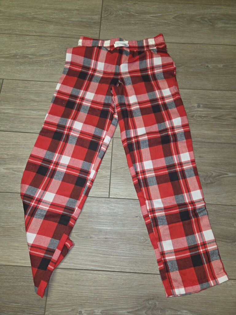 Red and Black Plaid Sleep Pants