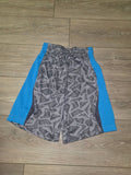 Boys' Athletic Shorts with Blue Accents