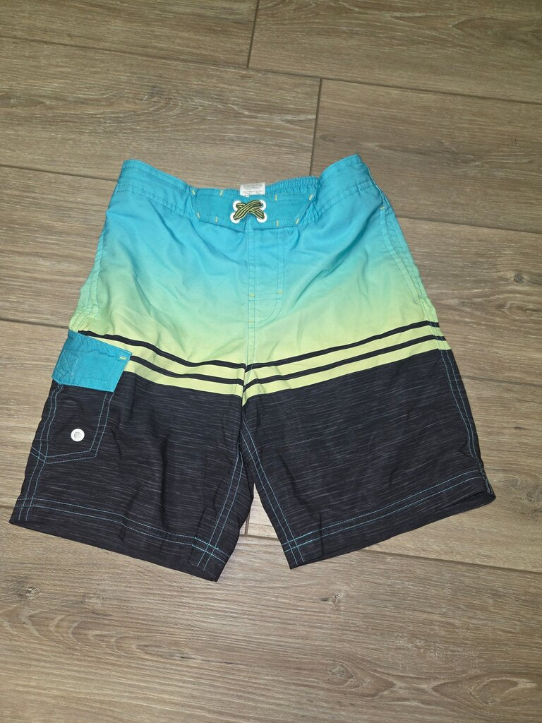 Boys' Swim Trunks with Gradient Design