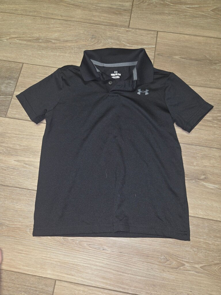 Under Armour Men's Black Polo Shirt