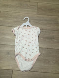 Floral Print Baby Bodysuit