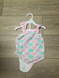 Mermaid Print Baby Bodysuit