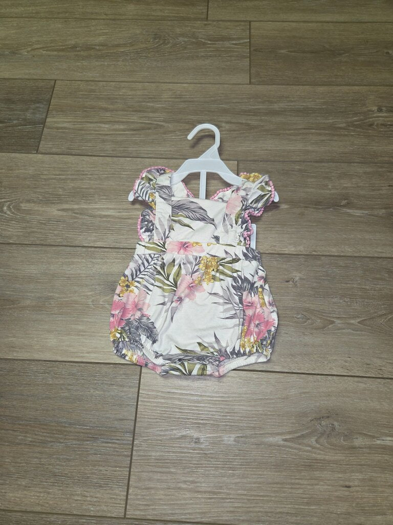 Floral Baby Romper