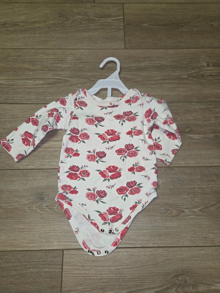 Floral Long Sleeve Bodysuit