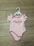 Bebe Pink Heart Bodysuit