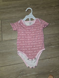 Bebe Infant Bodysuit in Pink