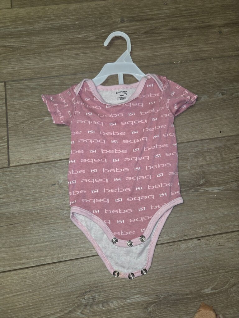 Bebe Infant Bodysuit in Pink