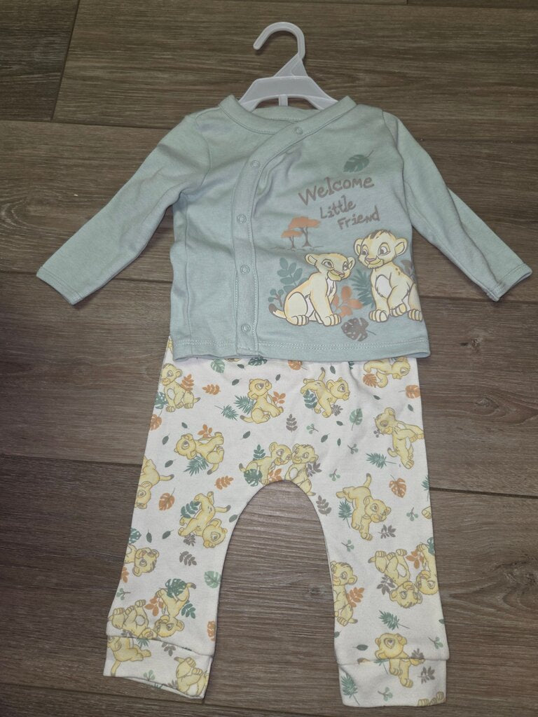 Lion King Baby Outfit Set