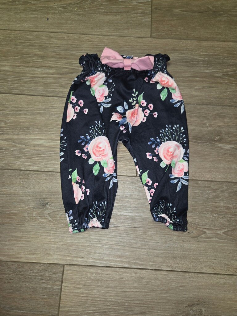 Floral Print Baby Pants
