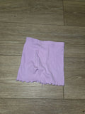 Pink Girls' Ribbed Shorts