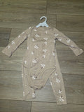 Floral Print Baby Bodysuit