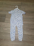 Floral Print Two-Piece Pajama Set