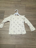 Cute Cat Print Long Sleeve Shirt