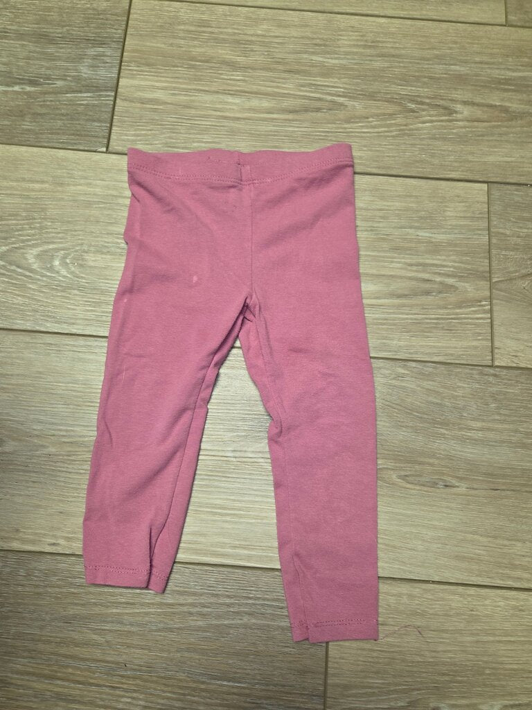 Girls Pink Leggings