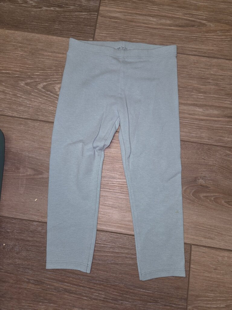 Light Green Leggings for Girls