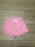 Girls Pink Frill Shorts