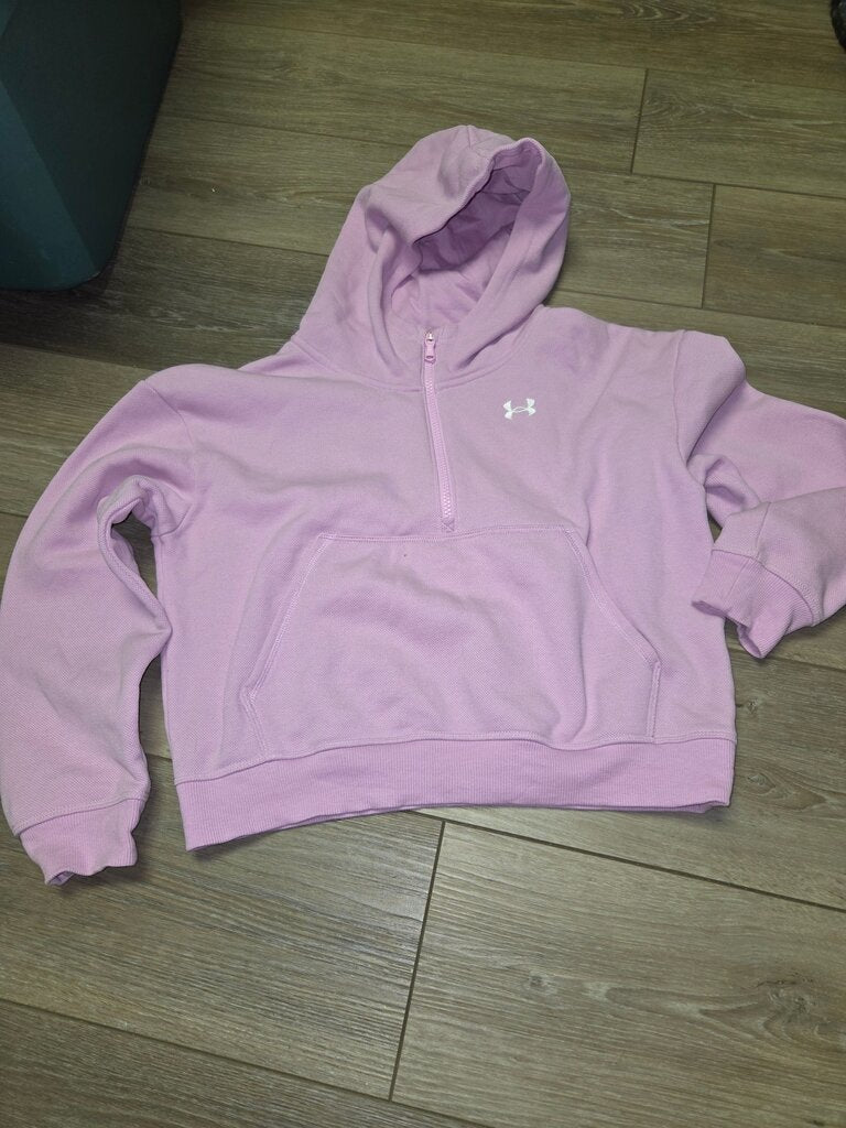 Under Armour Pink Zip-Up Hoodie