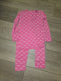 Barbie Print Pink Pajama Set